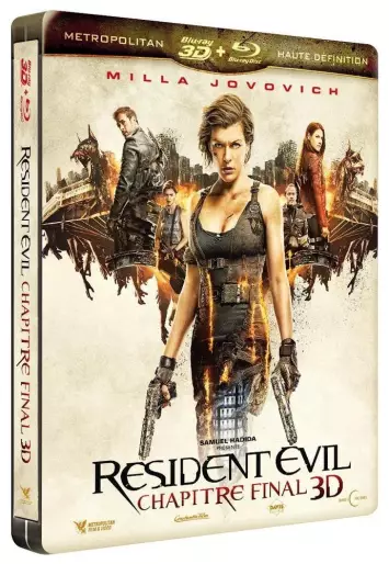 vidéo manga - Resident Evil 6 - Chapitre Final - Blu-ray 3D + 2D