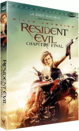 vidéo manga - Resident Evil 6 - Chapitre Final - DVD