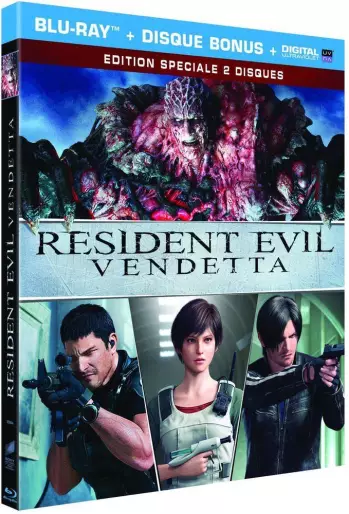 vidéo manga - Resident Evil - Vendetta - Blu-Ray