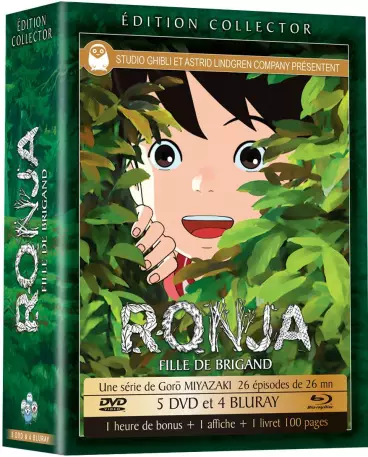 vidéo manga - Ronja - fille de brigand - Intégrale Blu-Ray - Prestige