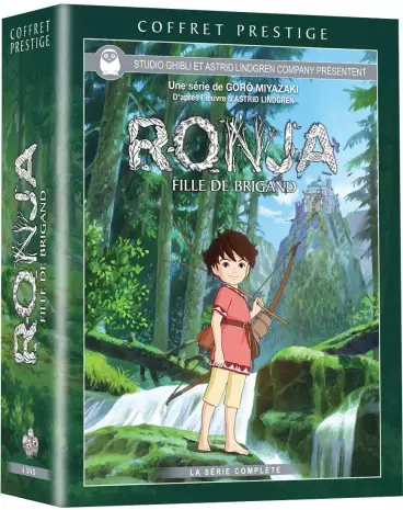 vidéo manga - Ronja - fille de brigand - Intégrale DVD - Prestige