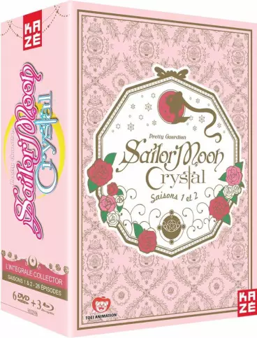 vidéo manga - Sailor Moon Crystal - Intégrale Saisons 1 & 2 - Combo Collector