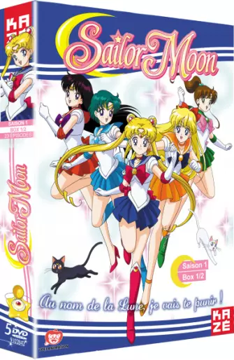 vidéo manga - Sailor Moon - Saison 1- Coffret Vol.1