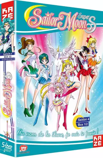 vidéo manga - Sailor Moon - Saison 4 - Coffret Vol.1