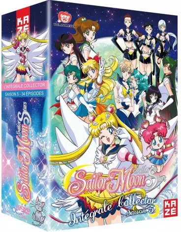 vidéo manga - Sailor Moon - Intégrale Saison 5