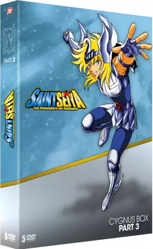 vidéo manga - Saint Seiya - Les chevaliers du zodiaque - Coffret Vol.3