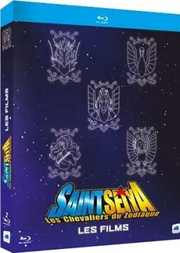 Manga - Saint Seiya - Les Chevaliers du Zodiaque - Intégrale 5 Films Blu-Ray