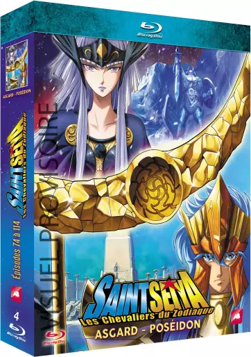 vidéo manga - Saint Seiya  - Les Chevaliers du Zodiaque - Blu-Ray Vol.3