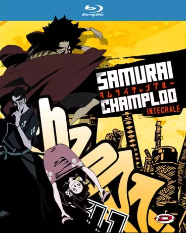 vidéo manga - Samurai Champloo Intégrale Blu-Ray