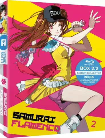 vidéo manga - Samurai Flamenco - Coffret Blu-Ray Vol.2