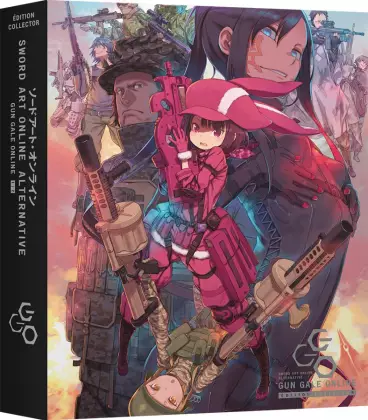 vidéo manga - Sword Art Online Alternative Gun Gale Online - Edition Collector Box 1/2 Blu-Ray