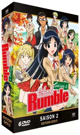 vidéo manga - School Rumble - Saison 2 - Edition Gold Vol.2