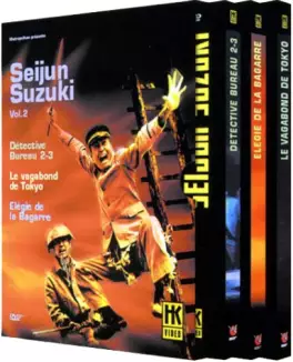 manga animé - Seijun Suzuki - Coffret 2 : Détective Bureau 2-3 / Le vagabond de Tokyo / Elégie de la bagarre - Édition 3 DVD Vol.2