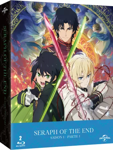 vidéo manga - Seraph of the end - Intégrale Saison 1 - Blu-Ray