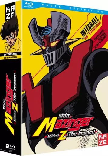 vidéo manga - Shin Mazinger Edition Z - the Impact - Intégrale Blu-Ray