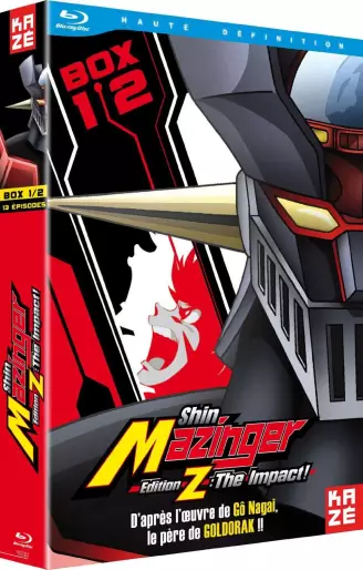 vidéo manga - Shin Mazinger Edition Z - the Impact - Blu-ray Vol.1