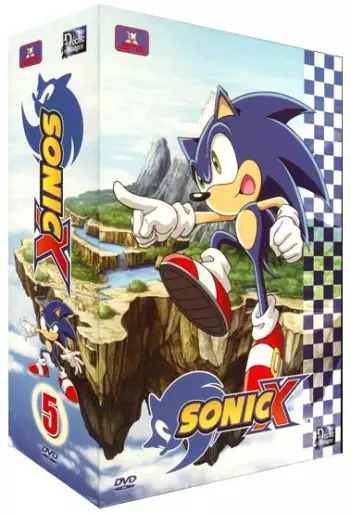 vidéo manga - Sonic X - Ed. 4DVD Vol.5