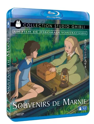 vidéo manga - Souvenirs de Marnie - Blu-Ray (Disney)