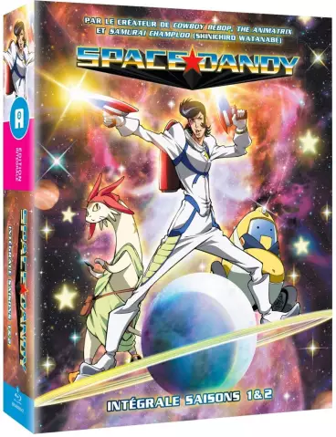 vidéo manga - Space Dandy - Intégrale Saison 1 + 2 - Blu-Ray