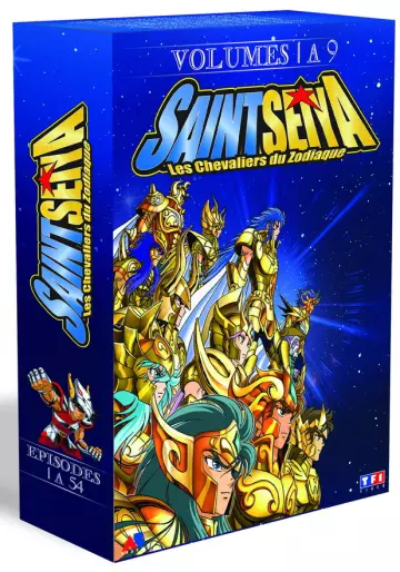 vidéo manga - Saint Seiya  - Les Chevaliers du Zodiaque - Coffret Digistack Vol. 1 à 9