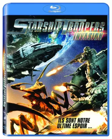 vidéo manga - Starship Troopers - Invasion - Blu-ray