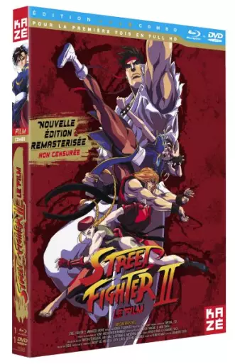 vidéo manga - Street Fighter II - Film - Blu-Ray +Dvd