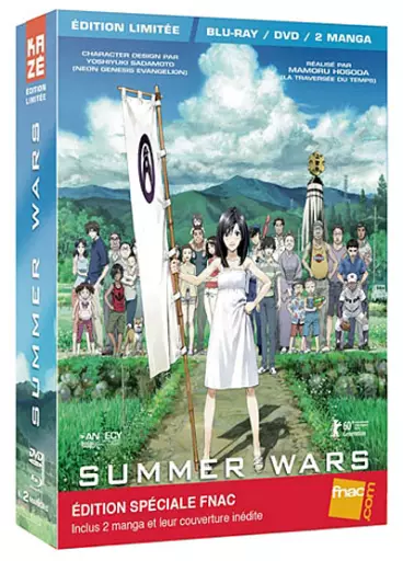 vidéo manga - Summer Wars - Blu-Ray Combo - Edition Fnac