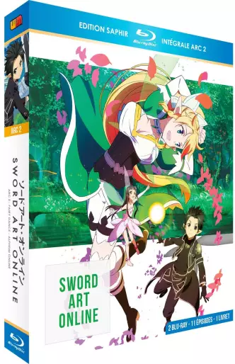 vidéo manga - Sword Art Online - Collector - Blu-Ray Vol.2
