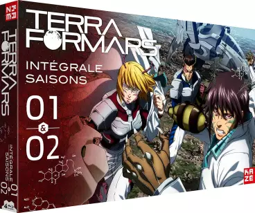vidéo manga - Terra Formars - Intégrale Saison 1 + 2 - Blu-Ray