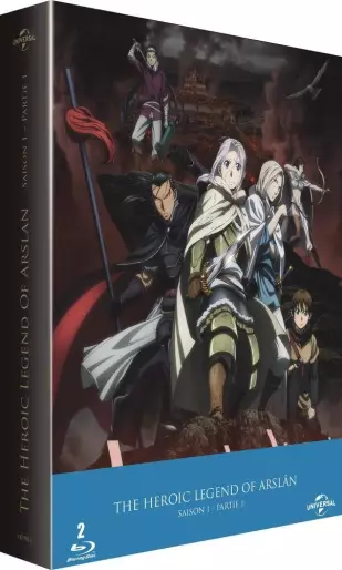 vidéo manga - The Heroic Legend Of Arslan -  Saison 1 - Blu-Ray Vol.1