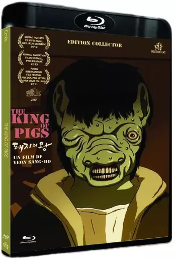vidéo manga - The King of Pigs - Blu-Ray