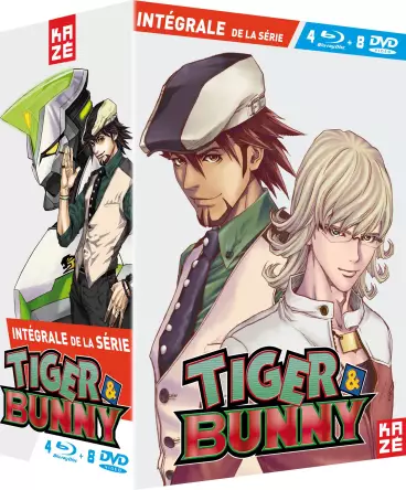 vidéo manga - Tiger & Bunny - Intégrale Blu-Ray - DVD