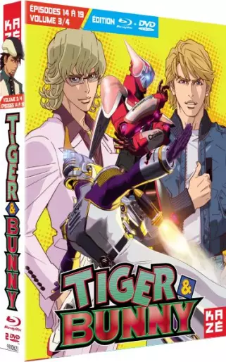 vidéo manga - Tiger & Bunny - Blu-Ray/DVD Vol.3