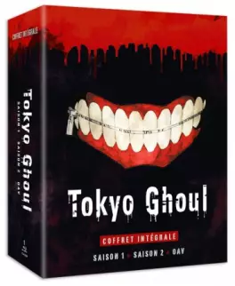 anime - Tokyo Ghoul - Intégrale Premium (Saison 1 + 2) - Coffret Blu-Ray