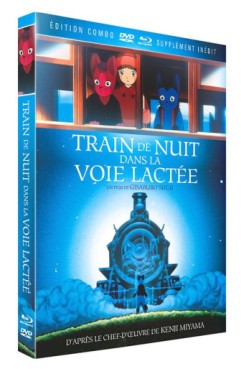 Anime - Train de nuit dans la voie lactée Combo DVD Blu-Ray