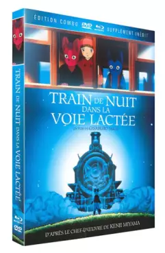 anime - Train de nuit dans la voie lactée Combo DVD Blu-Ray