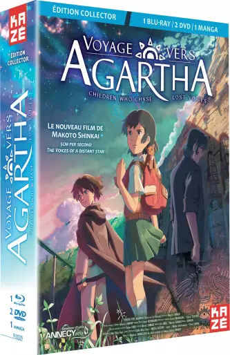vidéo manga - Voyage vers Agartha - Blu-Ray - Collector