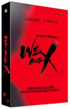 manga animé - We are X - Film documentaire - Edition collector limitée - Coffret Combo DVD + Blu-ray