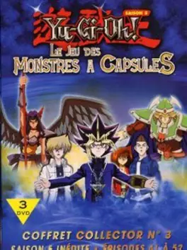 manga animé - Yu-Gi-Oh ! - Saison 5 - Coffret 3 - Le jeu des monstres à capsules Vol.3