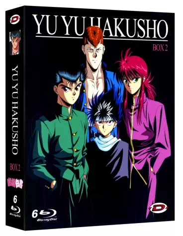 vidéo manga - YuYu Hakusho - Coffret Blu-ray Vol.2