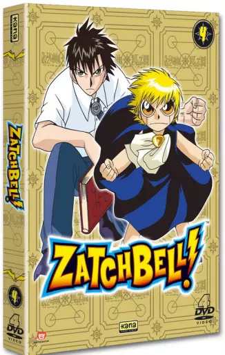 vidéo manga - Zatchbell - Coffret Vol.4