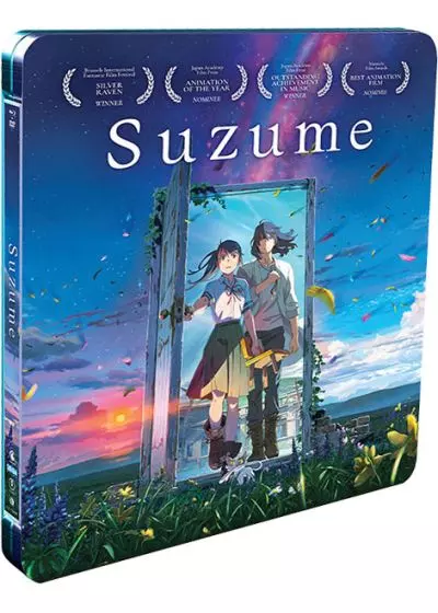 vidéo manga - Suzume - DVD & Blu-ray Combo Steelbook