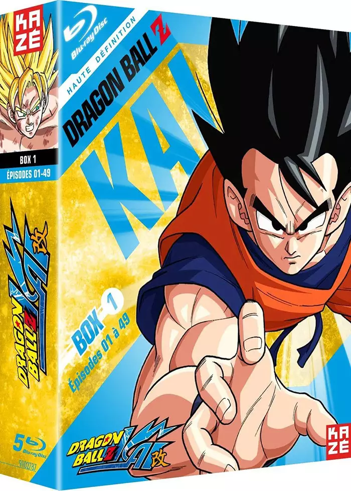 Dragon Ball Z Kai Season 1 Episodes 1-26 DVD Unboxing - video Dailymotion