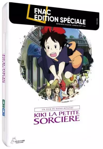 Kiki la petite sorcière Boîtier Métal Exclusivité Fnac Combo Blu-ray DVD