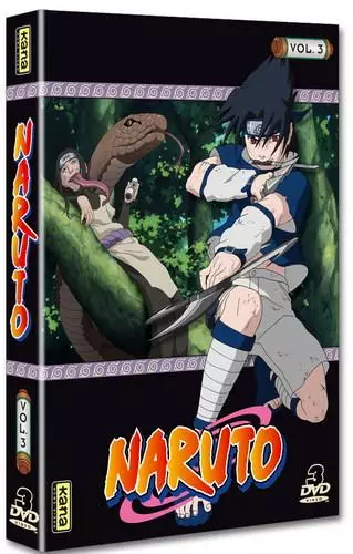 vidéo manga - Naruto - Coffret Vol.3