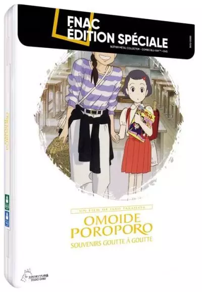 Omoide Poroporo, souvenirs goutte à goutte - Boîtier Métal Exclusivité Fnac Combo Blu-ray DVD