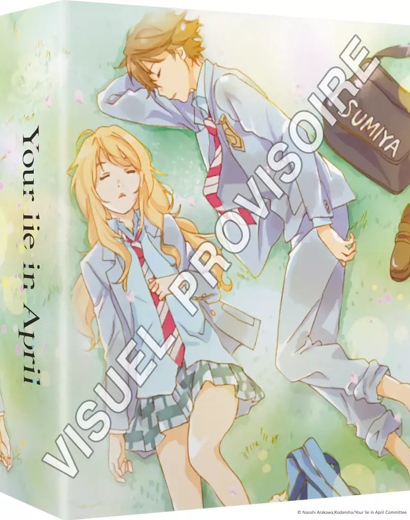 vidéo manga - Your Lie in April - Edition Collector - Blu-Ray Vol.1