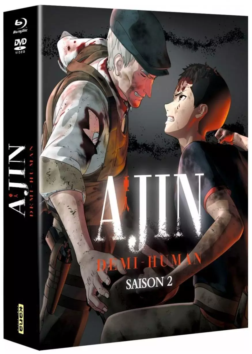 Ajin - Semi-Humain - Saison 2 - Coffret Combo Blu-ray + DVD