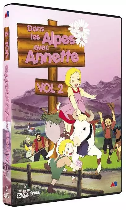 Dans Les Alpes Avec Annette Paroles DVD Dans les Alpes avec Annette Vol.2 - Anime Dvd - Manga news