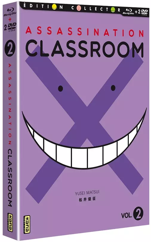 Assassination Classroom - Combo DVD & Blu-Ray Vol.2